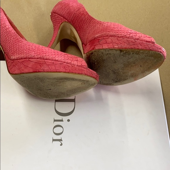 Dior Miss Dior Peep Toe • M340 Framboise - Picture 5 of 8